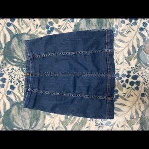 Free people mini skirt